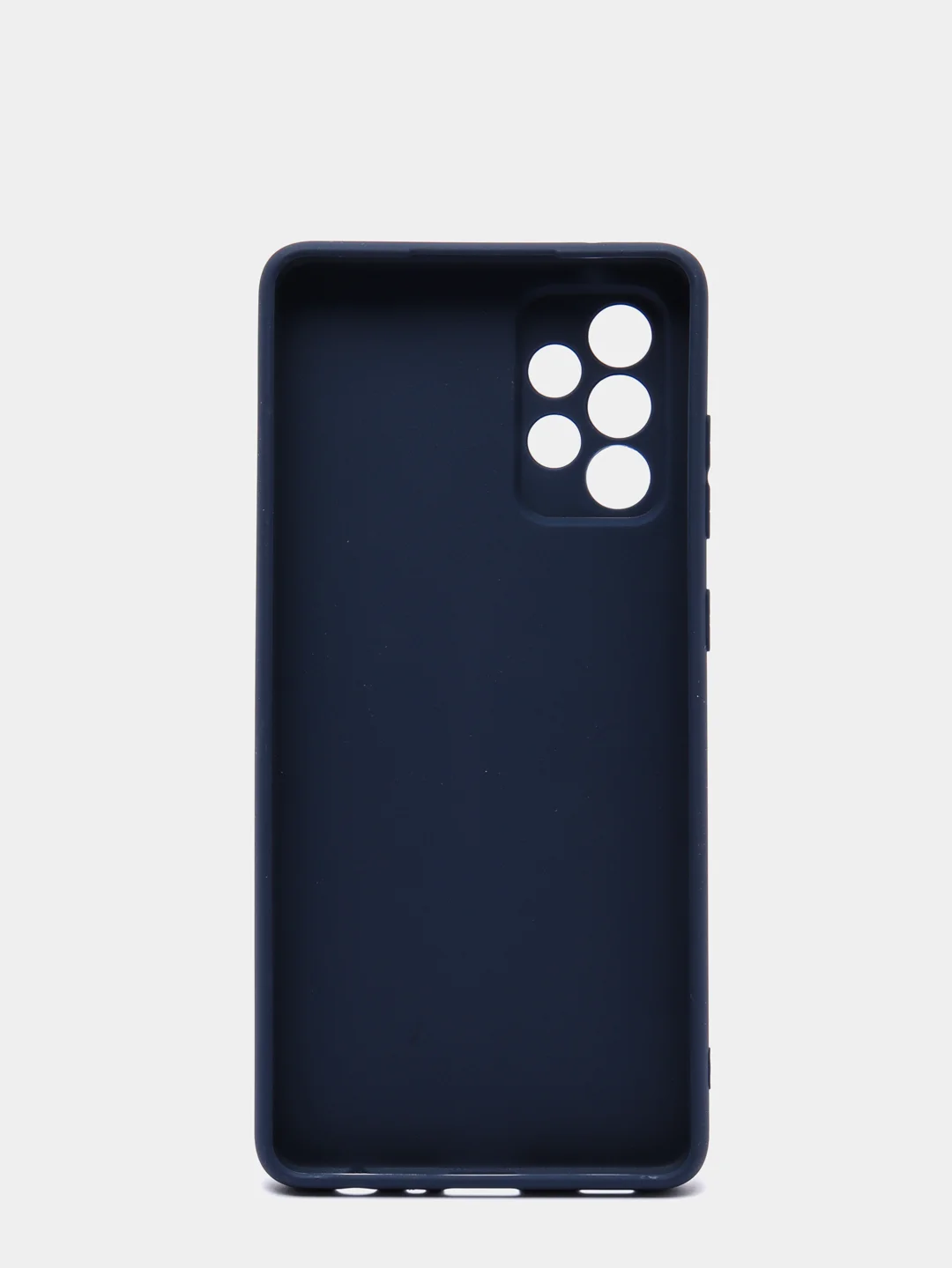 Темно-синий чехол силиконовый для Samsung Galaxy A72 5G
