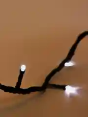 Гирлянда Нить 140 LED Белый Холодный 12,7 м, темный провод, 220 В