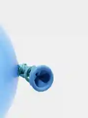 Голубой воздушные шары