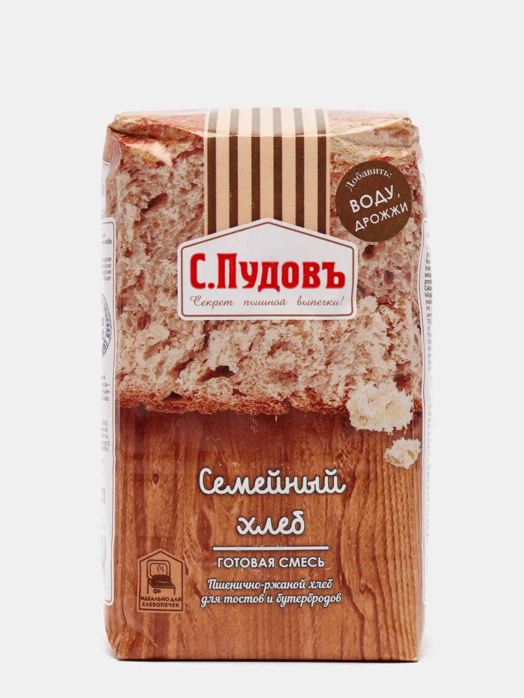 Готовая хлебная смесь С.Пудовъ "Семейный хлеб", 500 г