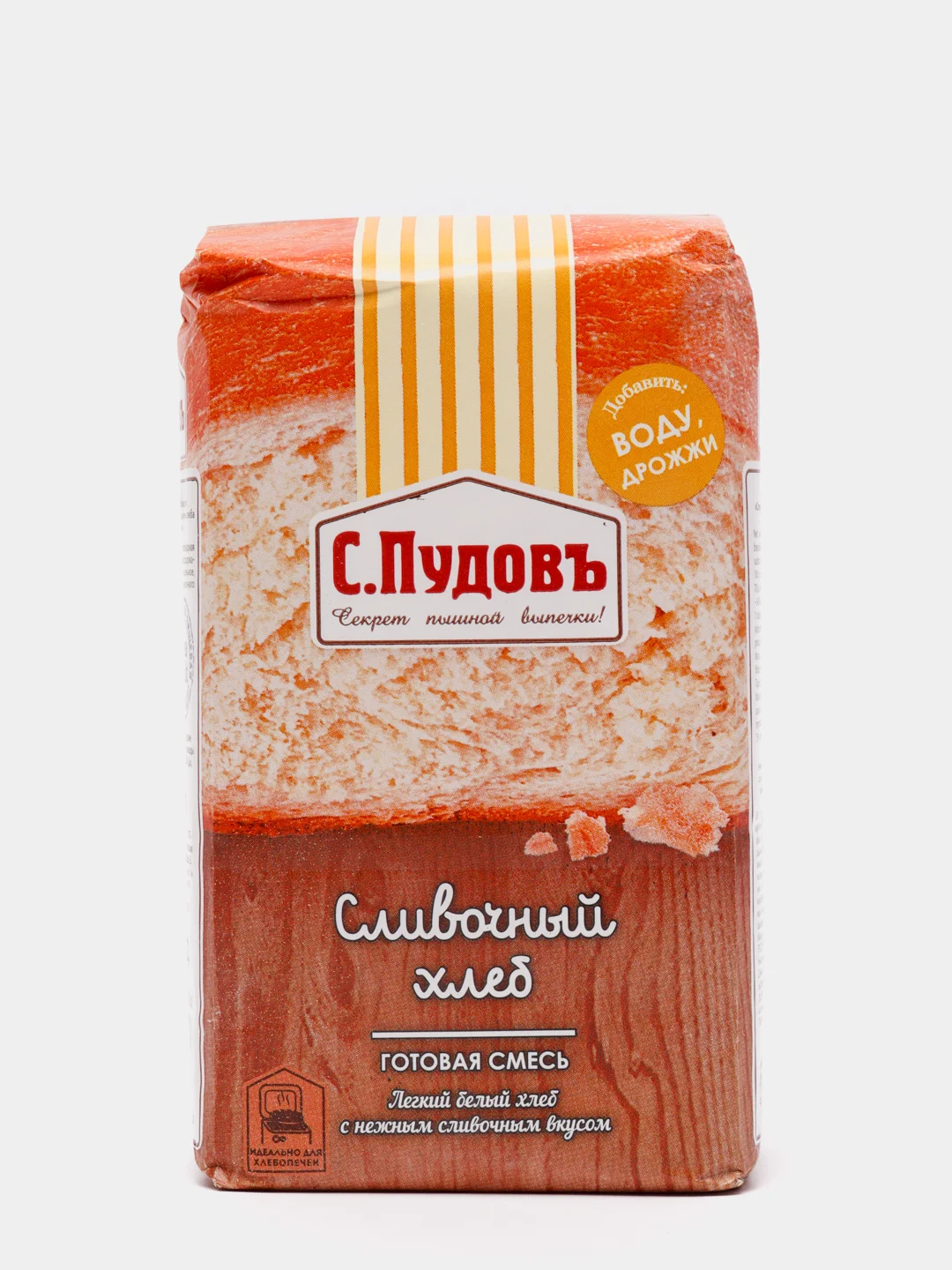 Готовая хлебная смесь С.Пудовъ "Сливочный хлеб", 500 г