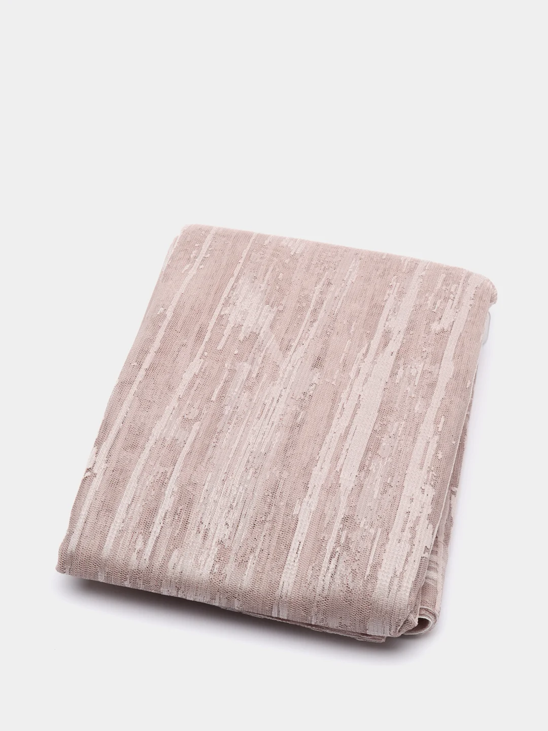 Тюль "Дождь", 300*260 см., брусника