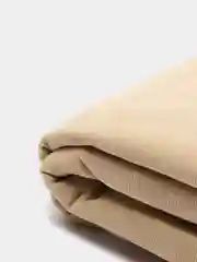 Портьера бежево-золотистая "Канвас", 150*260 см