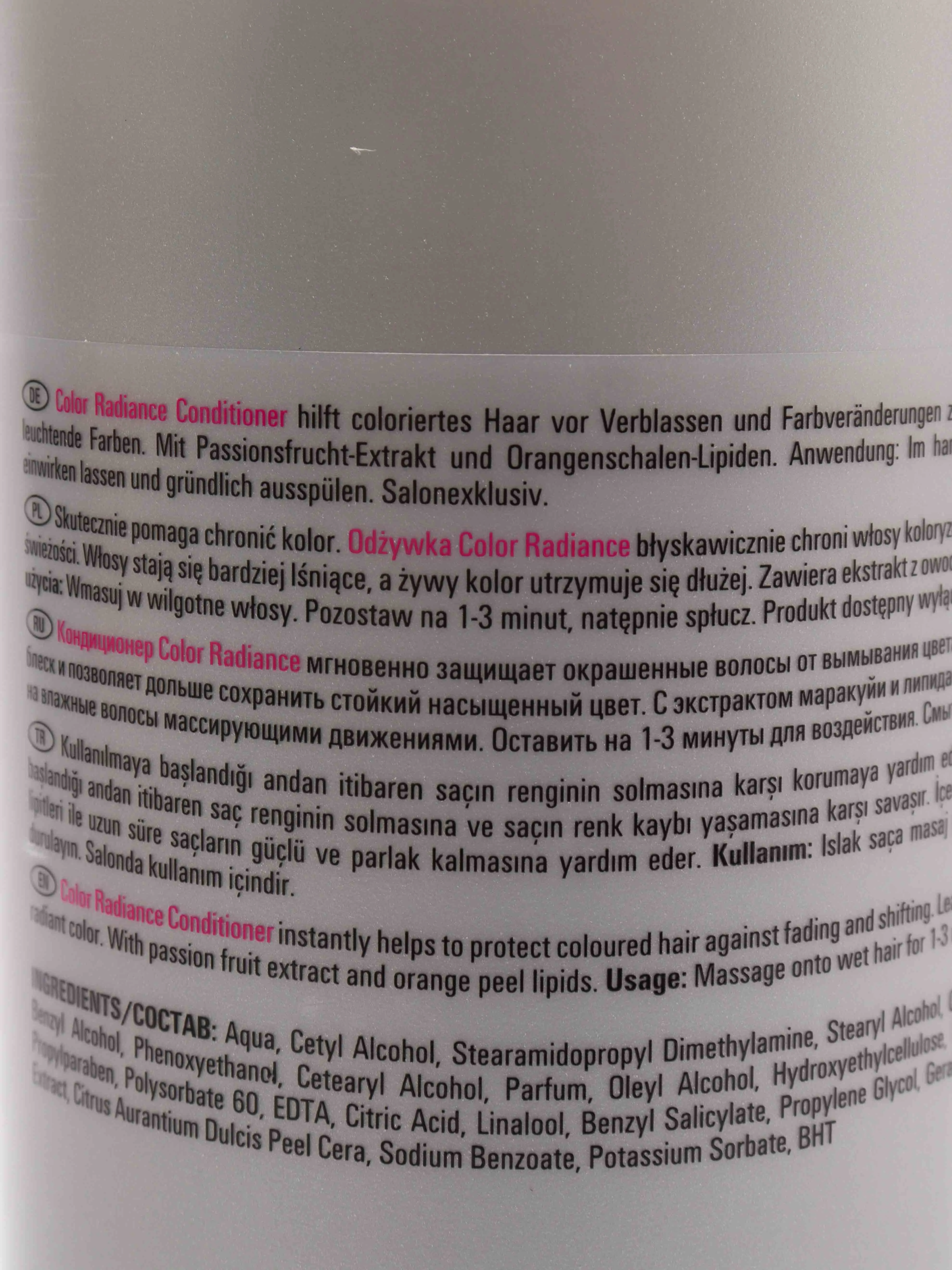 Londa Professional COLOR RADIANCE Кондиционер для окрашенных волос, 1000 мл