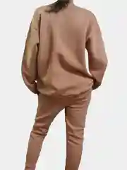 Утепленный костюм с объемной толстовкой Titus Camel
