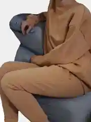 Утепленный костюм с объемной толстовкой Titus Camel