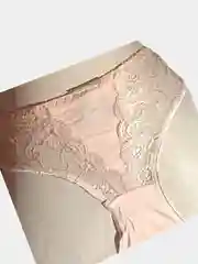 Карамельный трусы-слипы женские, хлопок, большие размеры