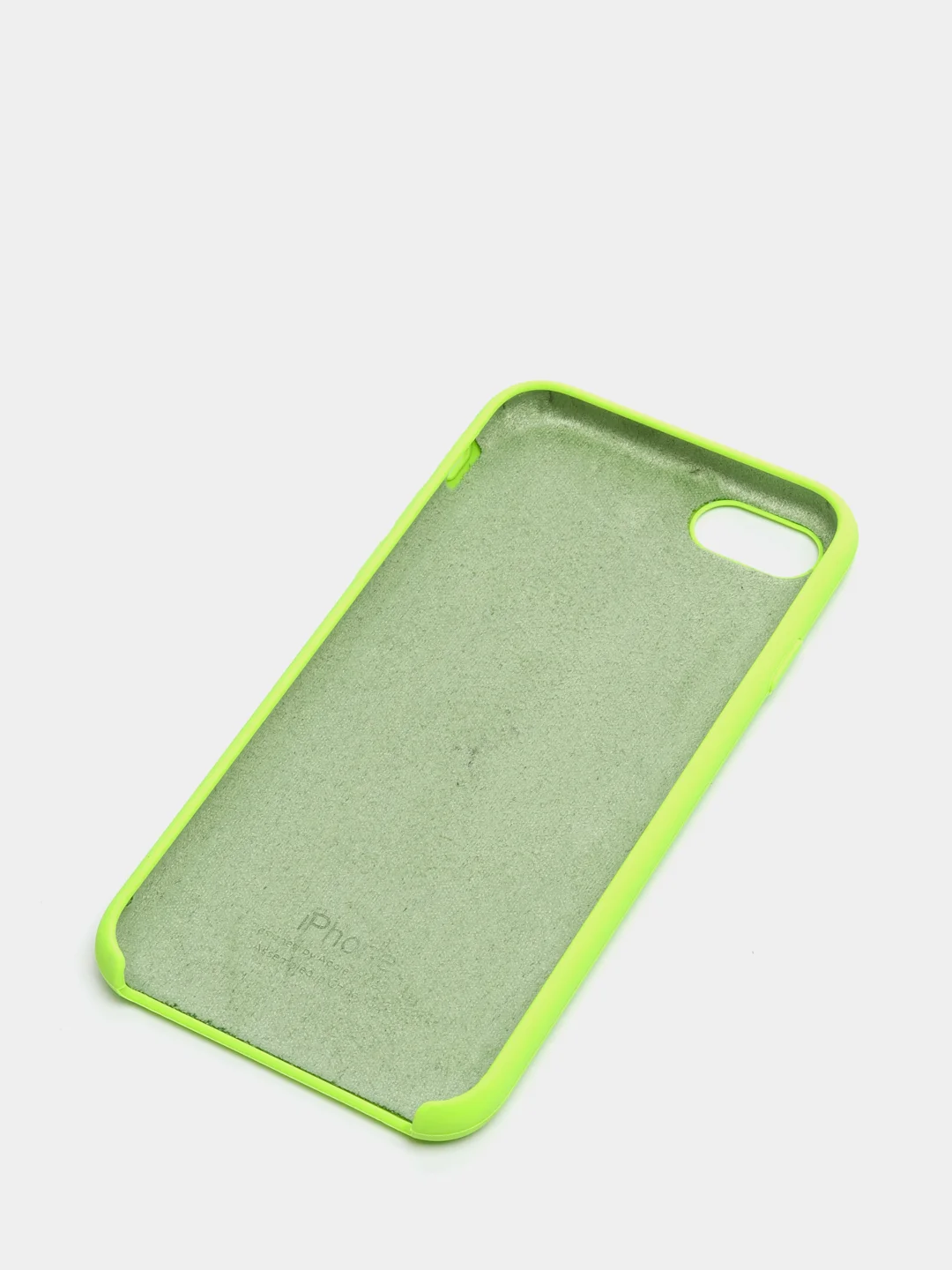 Салатовый чехол iPhone 8 Silicone Case