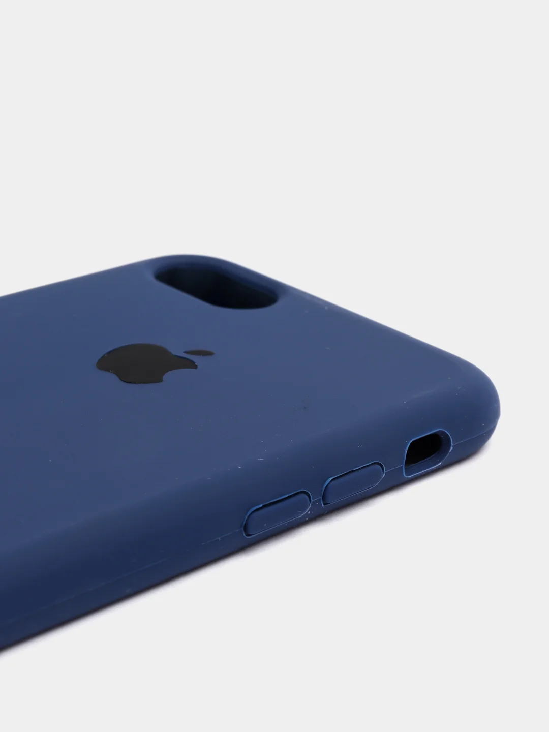 Синий меланж чехол iPhone 8 Silicone Case