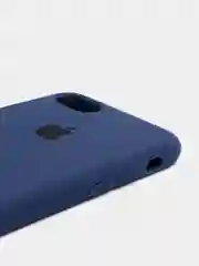 Синий меланж чехол iPhone 8 Silicone Case