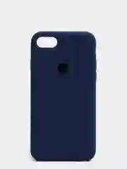 Синий меланж чехол iPhone 8 Silicone Case
