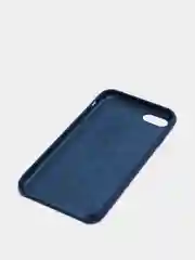 Синий меланж чехол iPhone 8 Silicone Case