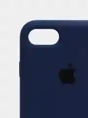 Синий меланж чехол iPhone 8 Silicone Case