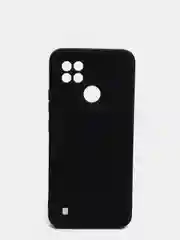 Черный чехол силиконовый матовый на Realme C21
