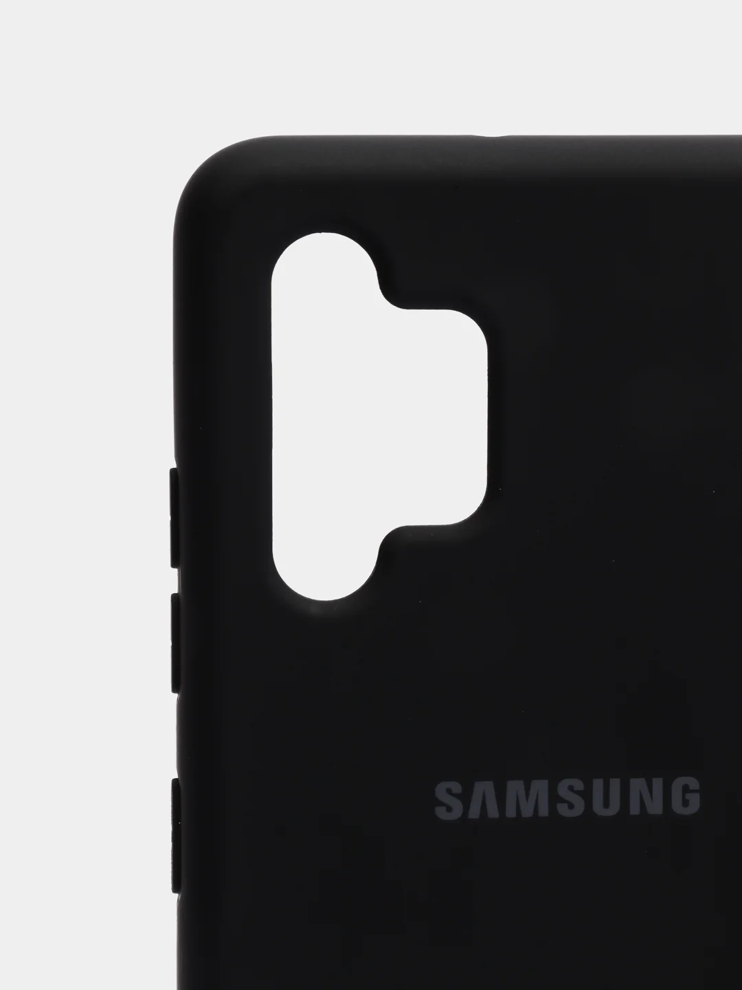 Черный чехол SAMSUNG A32 (Silicone Cover)