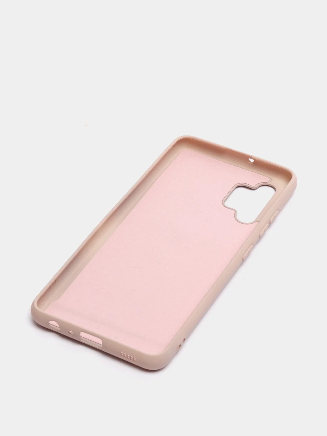 Бежевый чехол SAMSUNG A32 (Silicone Cover)