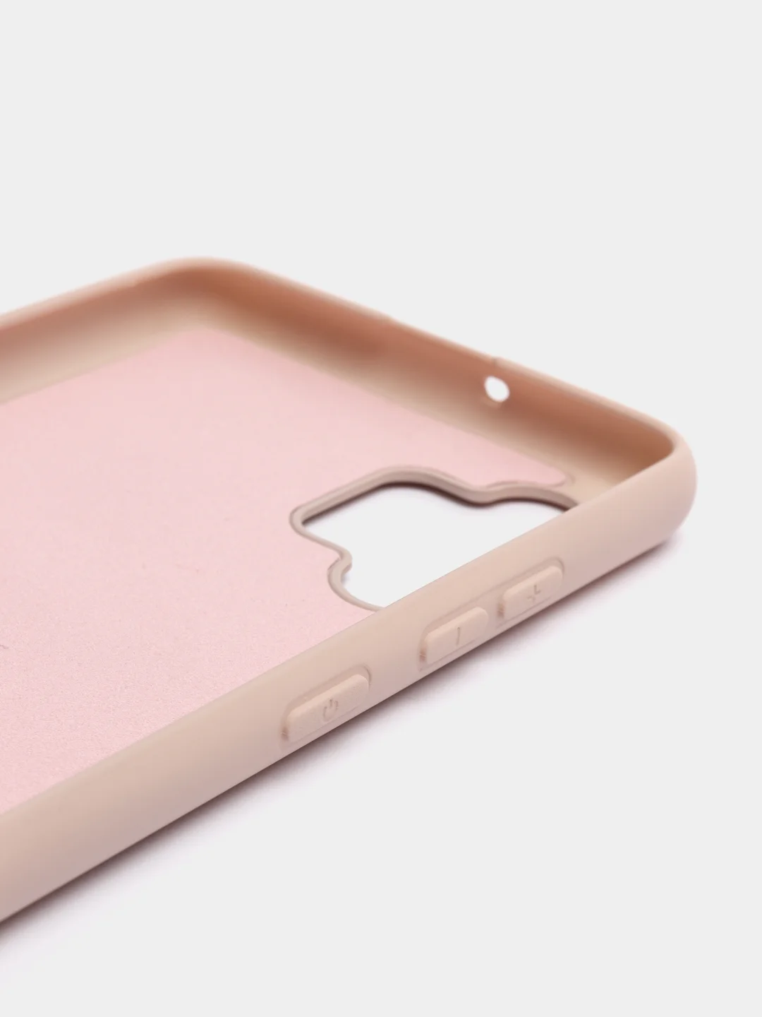 Бежевый чехол SAMSUNG A32 (Silicone Cover)