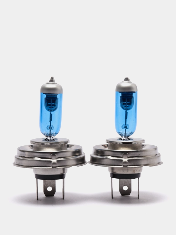 Автолампа H4 12V 60/55W P45t 2-конт XENON WHITE+30 4500К СПУТНИК SKYWAY S09101042