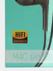 Черный наушники с микрофоном HOCO M40 3.5mm Jack