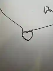 Подвеска "Сердце", с цирконами из ювелирной стали