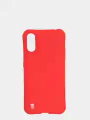 Красный чехол силиконовый для Samsung Galaxy A01, A015, A10, тонкий, мягкий