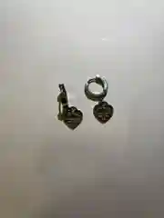 Серьги  в форме сердца