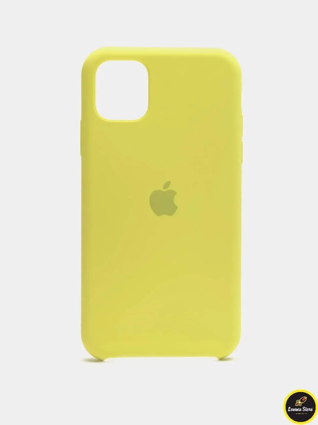 Светло-жёлтый чехол Silicone Case для iPhone 11/11Pro/11Pro Max