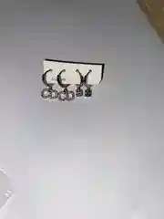 Комплект серёжек из серебра, 2 пары