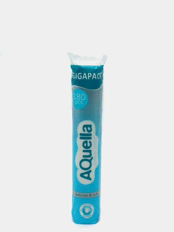Ватные диски "AQUELLA", 180шт