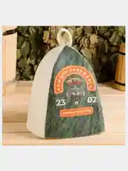 Бирюзовый шапка для бани и сауны. Подарок на 23 февраля