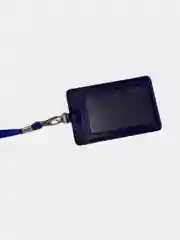 Черный бейдж с лентой