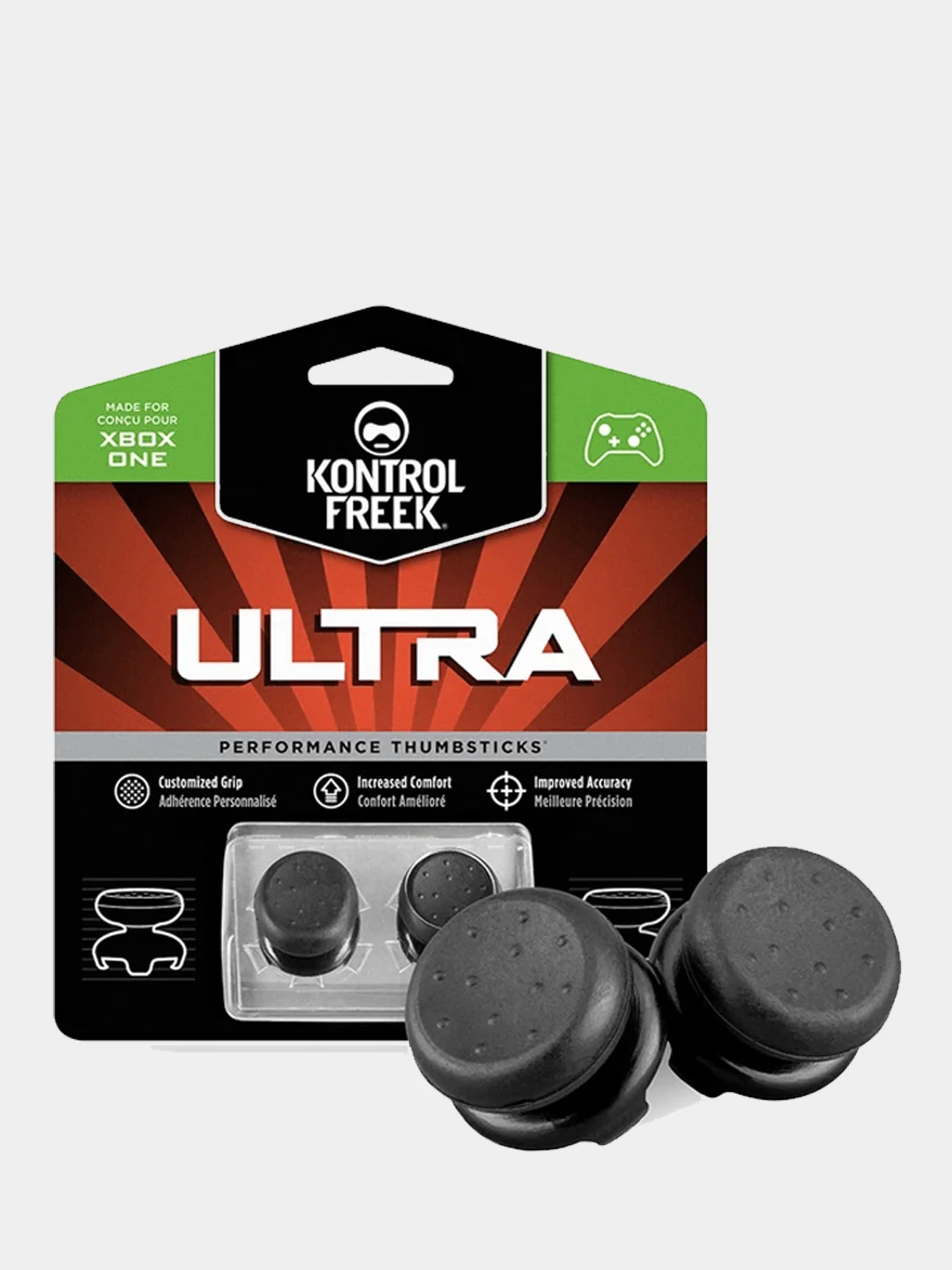 Черный накладки на стики KontrolFreek XBOX ONE / SERIES