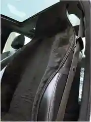 Черный меховая накидка на сиденье/Авточехлы/Универсальный чехол на сиденье автомобиля 1шт