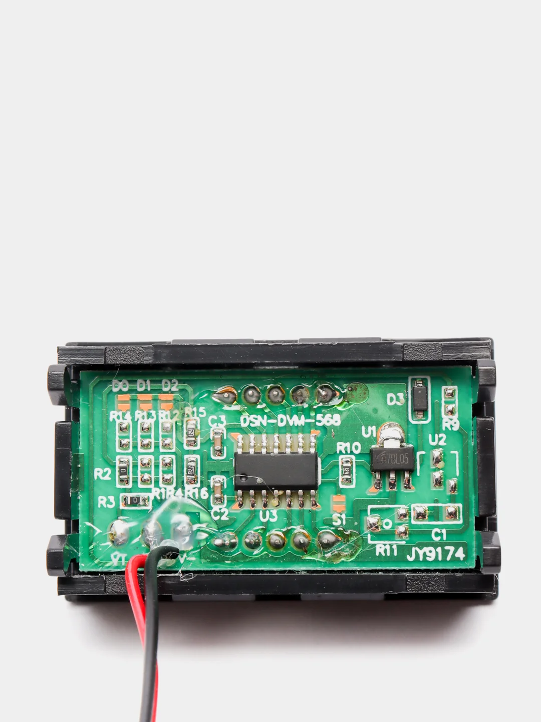 Вольтметр цифровой 0.56" 4.5-30V красный