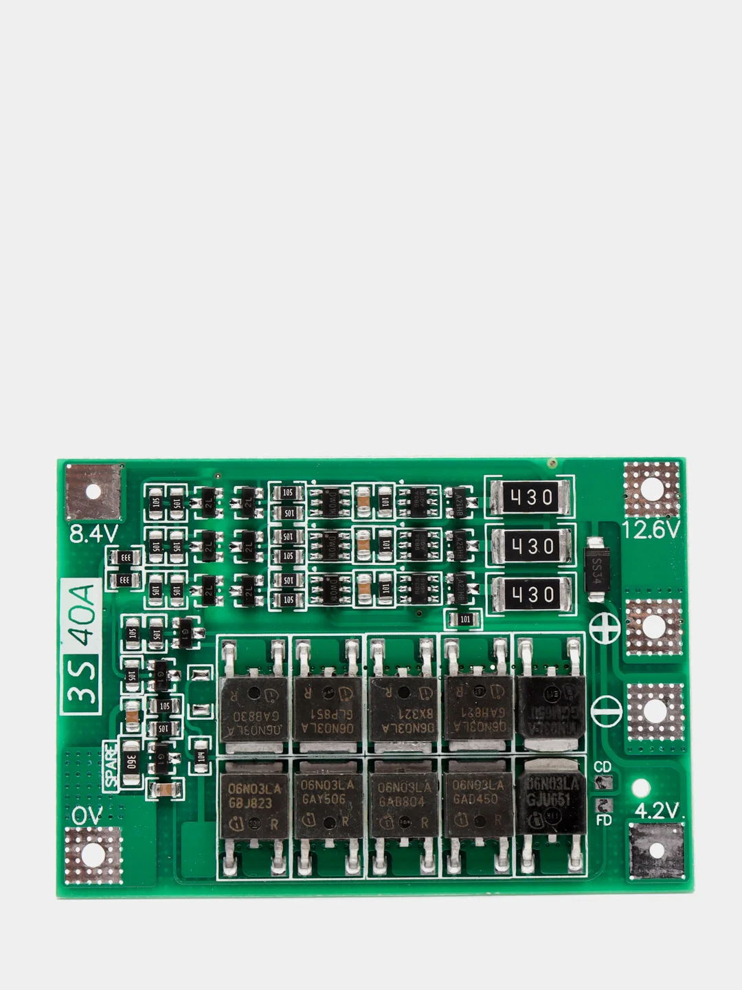 Плата защиты батареи BMS PCM для li-ion 3S 40A