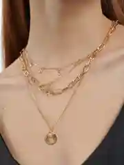 Ожерелье колье многослойное
