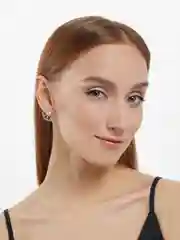 Бежевый женские Серьги кольца/ подвески/гвоздики