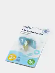 Голубой соска-пустышка латексная 3+ мес MEPSI 0322