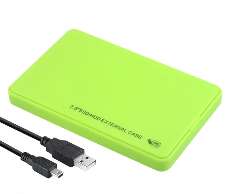 Лайм внешний корпус для жесткого диска HDD 2,5" USB 2.0