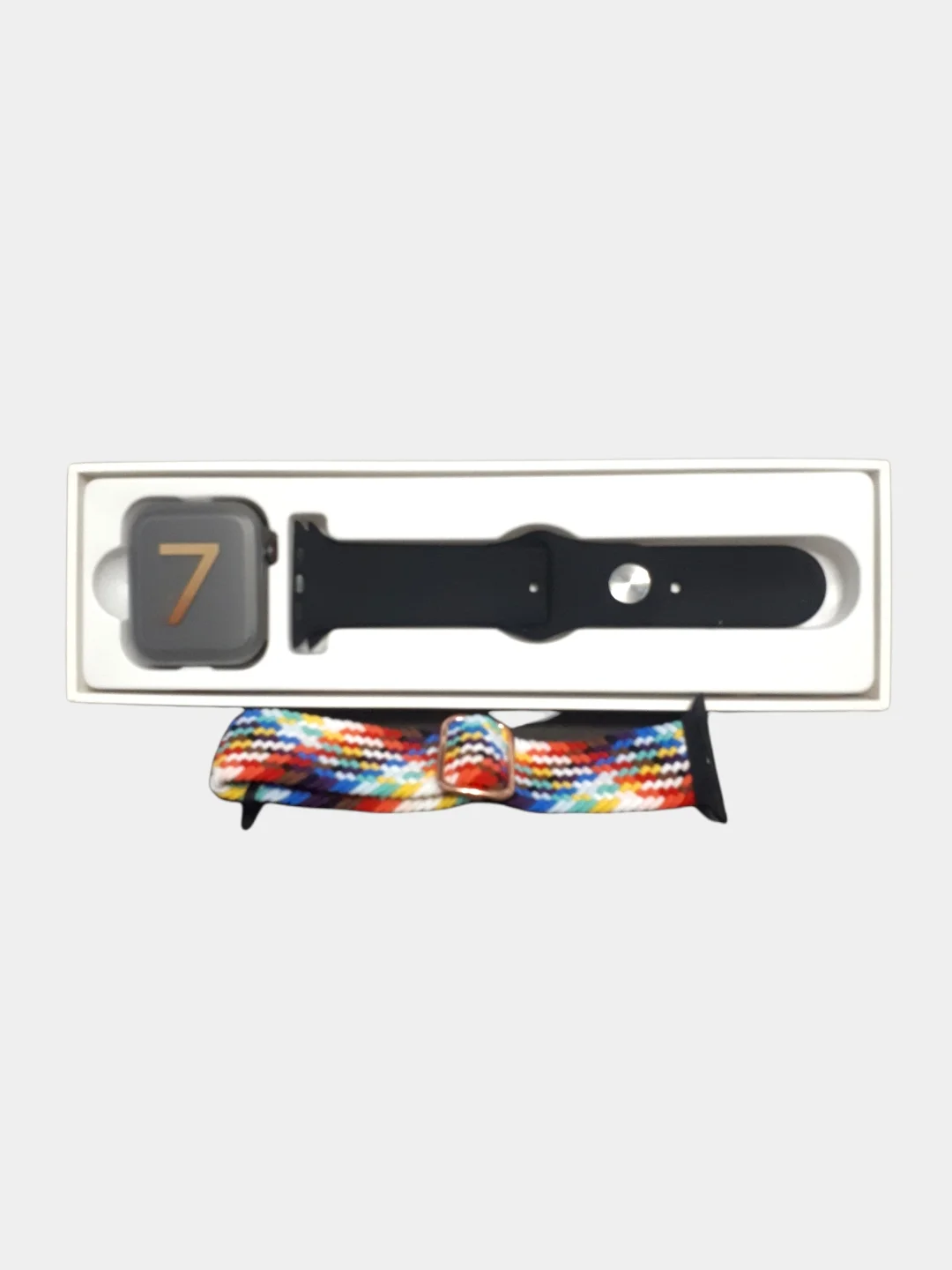 Черный смарт часы smart wath X22 Series X Space Aluminium Case 44мм, Watch 7  P7 PRO 45мм