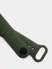 Зелёный хаки ремешок для Xiaomi Mi Band 5/Mi Band 6, силиконовый