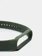 Зелёный хаки ремешок для Xiaomi Mi Band 5/Mi Band 6, силиконовый