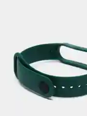 Зеленый ремешок для Xiaomi Mi Band 5/Mi Band 6, силиконовый