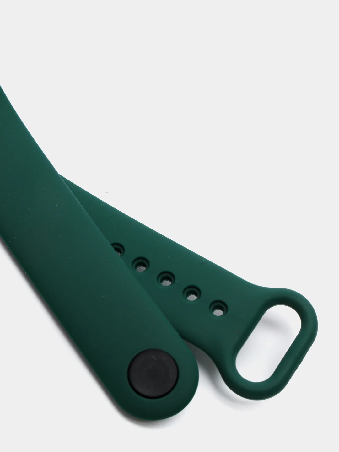 Зеленый ремешок для Xiaomi Mi Band 5/Mi Band 6, силиконовый