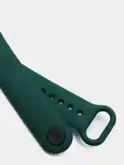 Зеленый ремешок для Xiaomi Mi Band 5/Mi Band 6, силиконовый