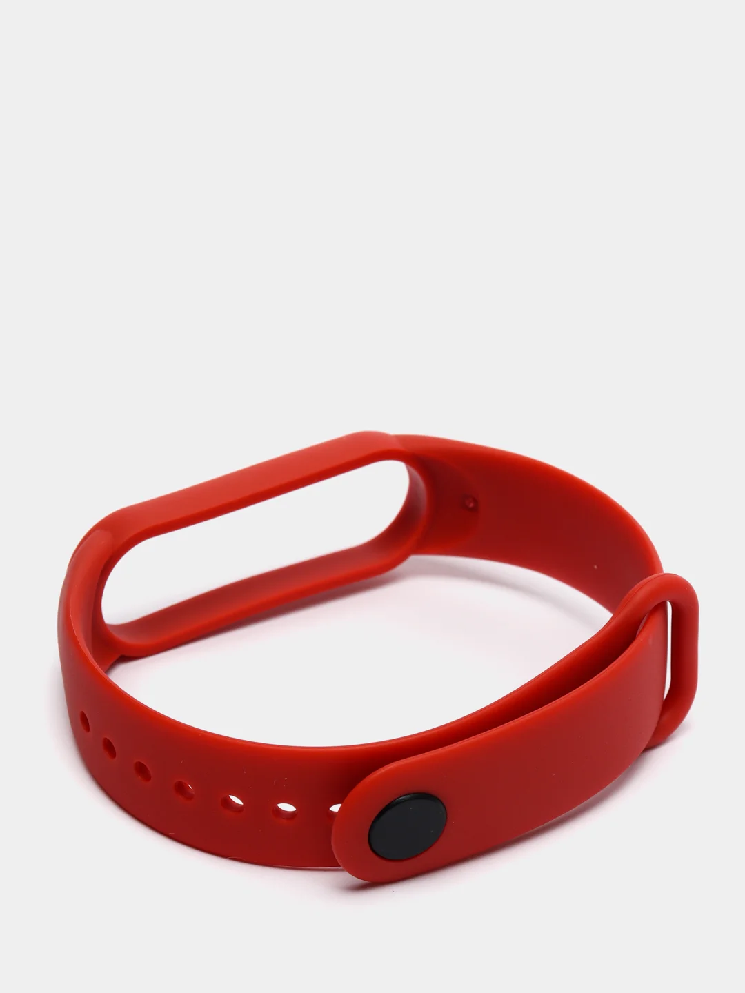 Багровый ремешок для Xiaomi Mi Band 5/Mi Band 6, силиконовый