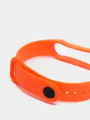 Оранжевый ремешок для Xiaomi Mi Band 5/Mi Band 6, силиконовый