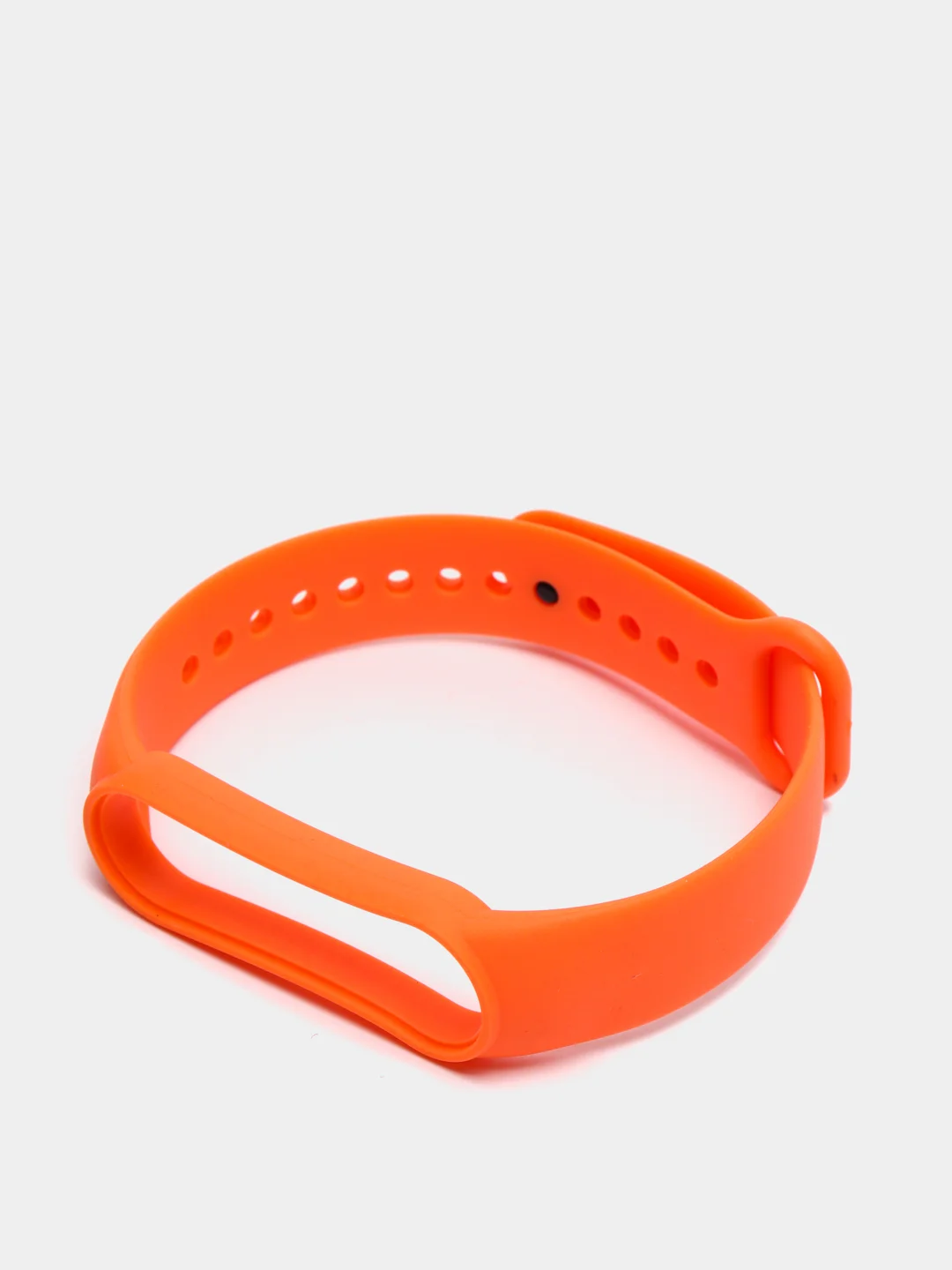 Оранжевый ремешок для Xiaomi Mi Band 5/Mi Band 6, силиконовый