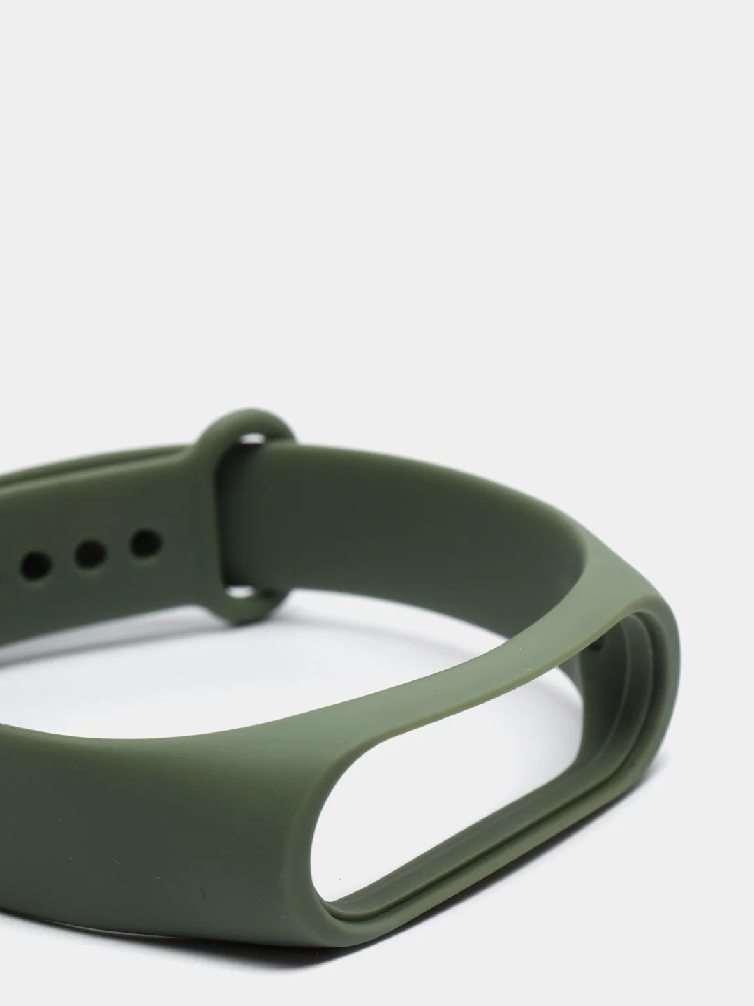 Зелёный хаки ремешок для Mi Band 4, Mi Band 3, силиконовый