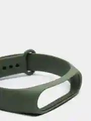 Зелёный хаки ремешок для Mi Band 4, Mi Band 3, силиконовый